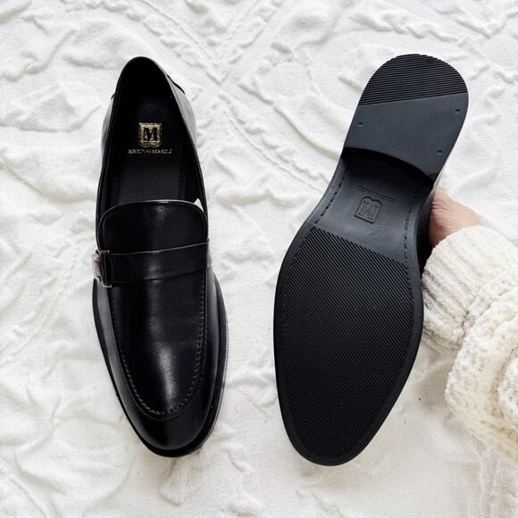 Bruno Magli Pablo Buckle Strap Loafer Size 9 New main image 5